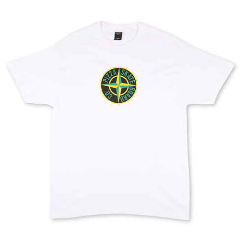 Pizza Stone Tee - White